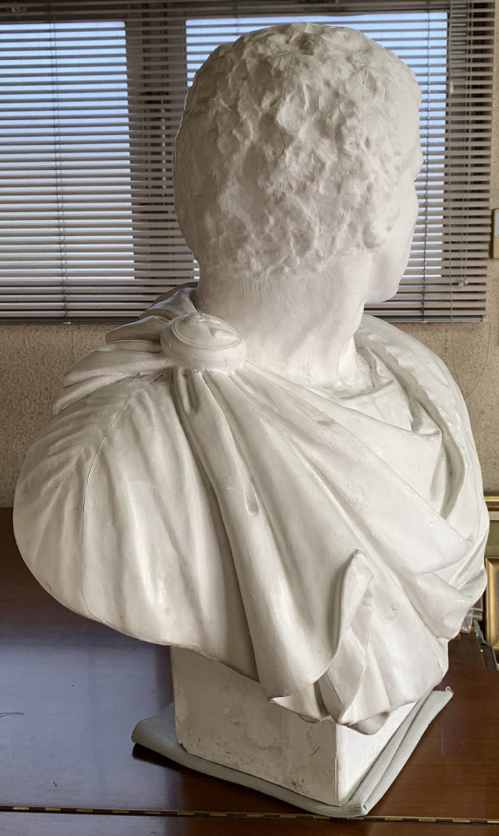 ブルータス 胸像 石膏像 オブジェ 美術品 デッサン 11月の石膏像は