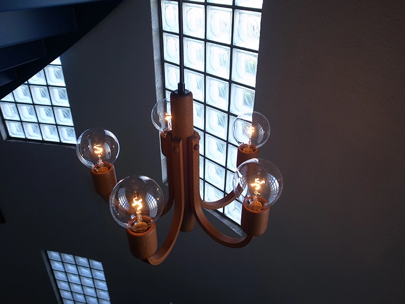 B*g様 Domus ドムス 6灯 シャンデリア 照明 ヴィンテージ ミッドセン B