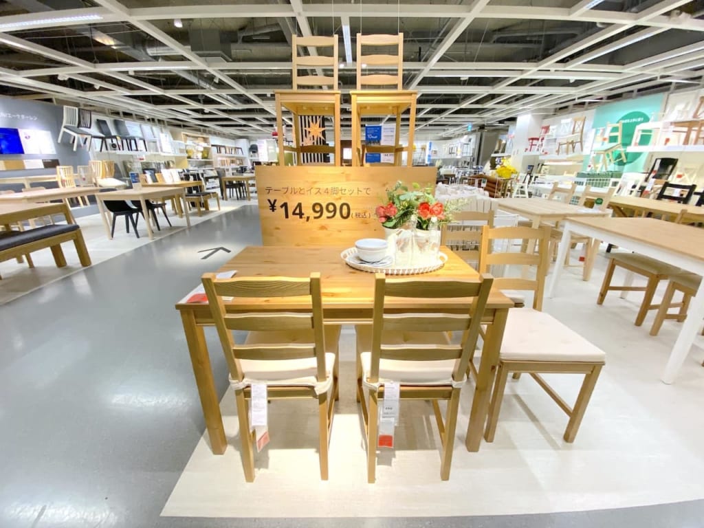 IKEA ダイニングテーブル&チェア4脚 JOKKMOKK ヨックモック