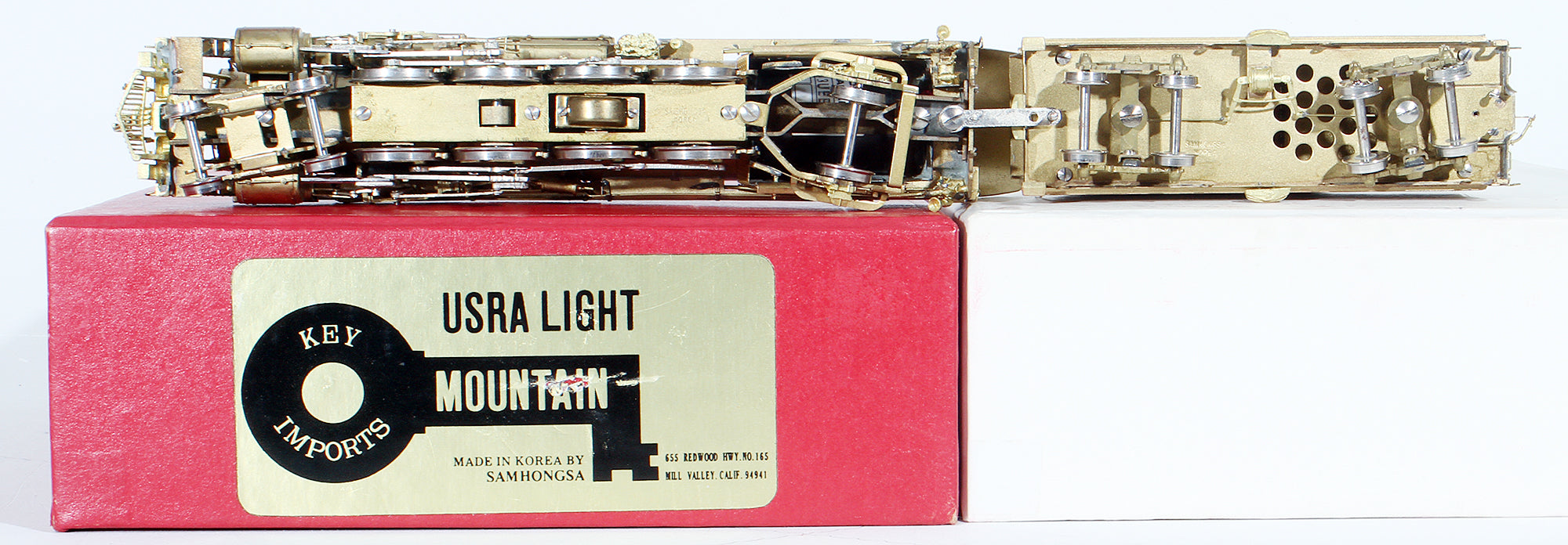 HO Brass Model Train - Key Imports USRA Light 4-8-2 Mountain Steam