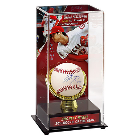 大谷翔平 直筆サイン ボール MLB最優秀新人賞受賞記念】大谷翔平 直筆