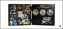 あしたのジョー アニメ50周年記念銀貨セット 特製展示ケース付き