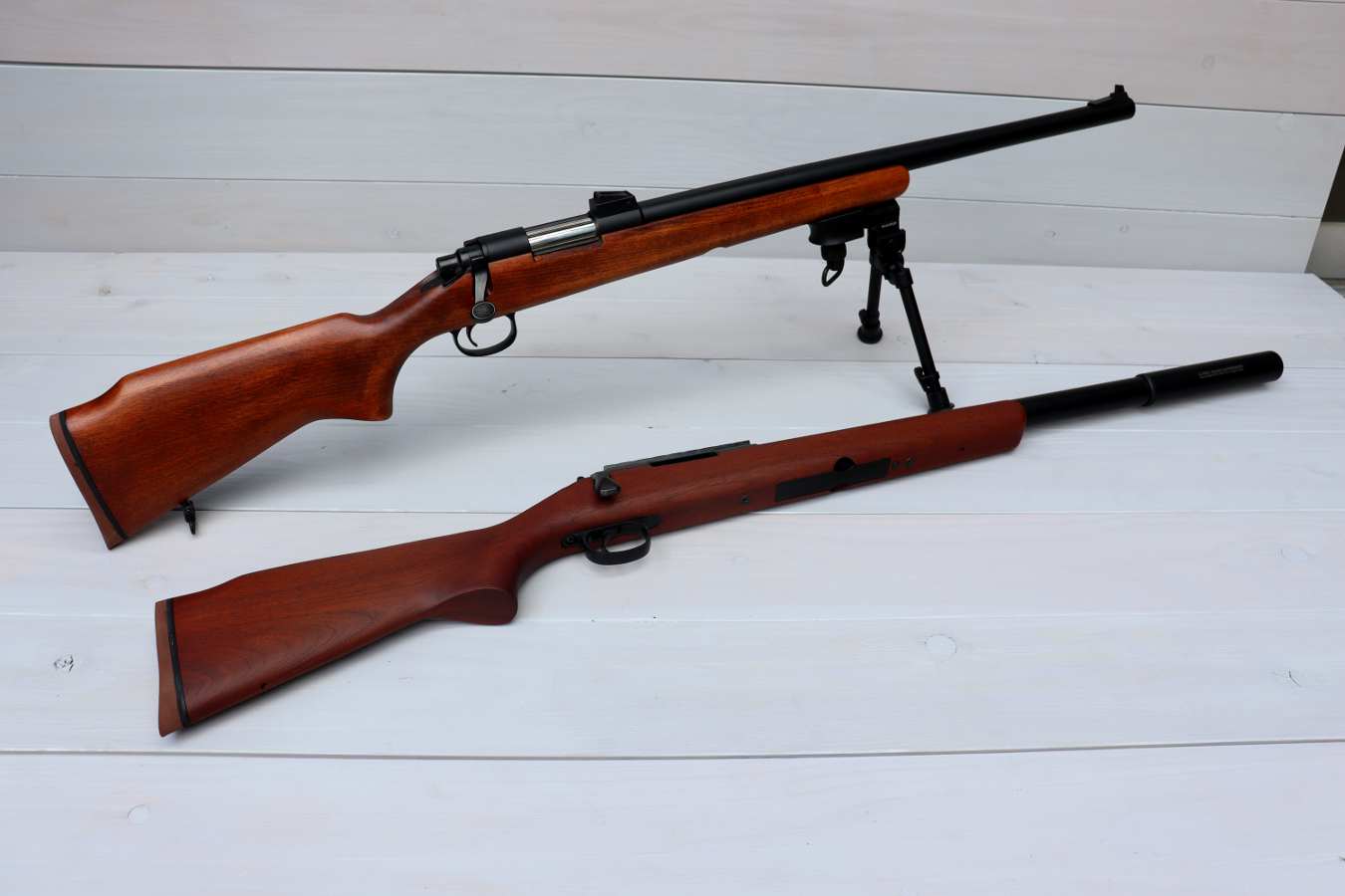 東京マルイ VSR-10 リアルショック 木製ストック スコープ バイポッド