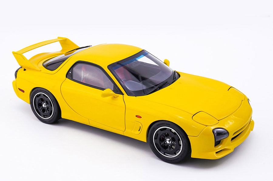 PLM22-002-1 1/18 Mazda RX-7 Speed Yellow | LINE UP | [公式