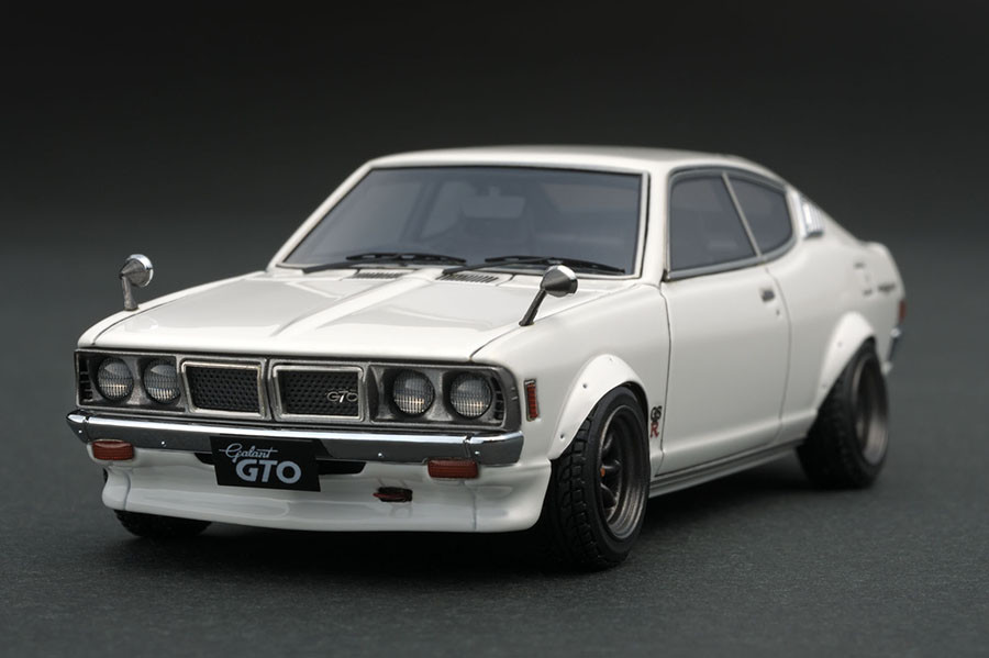 IG0640 1/43 Mitubishi Colt Galant GTO 2000GSR (A57) White | LINE