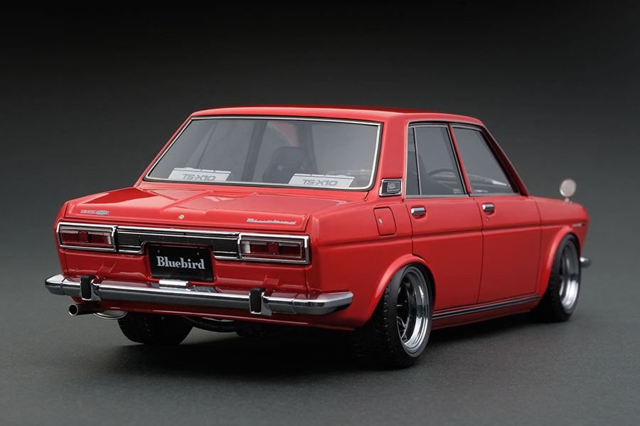 IG0613 1/18 Datsun Bluebird SSS (P510) Red | LINE UP | ignition