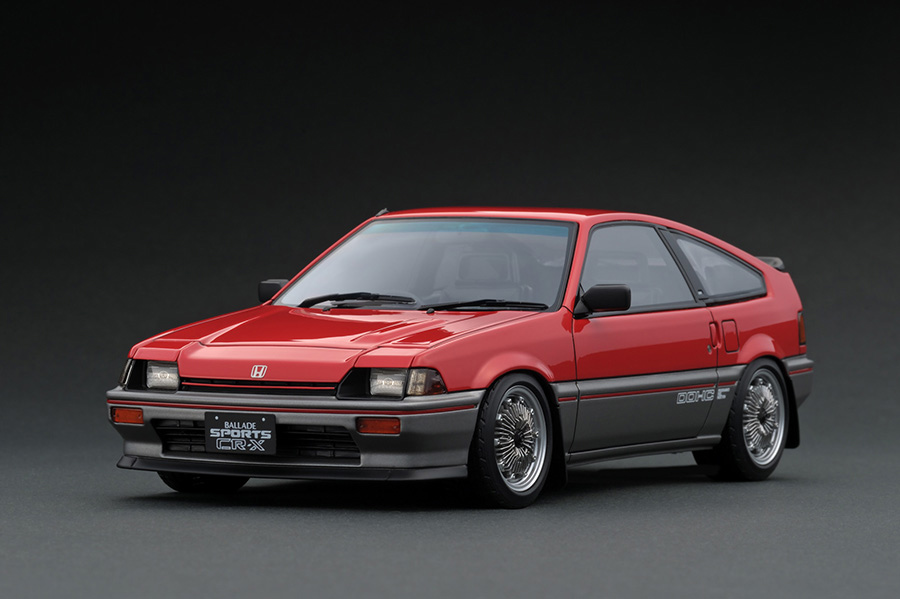 IG1627 1/18 Honda BALLADE SPORTS CR-X Si (E-AS) Red/Silver | LINE