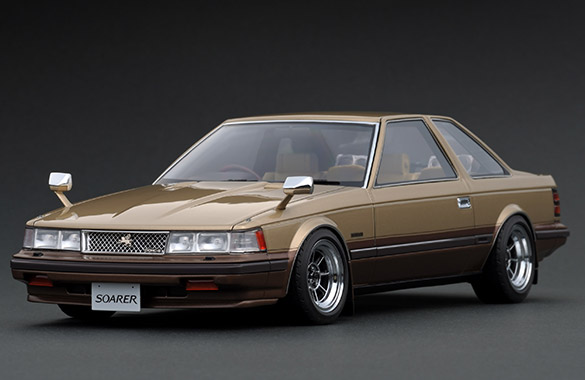 IG1372 1/18 Toyota Soarer 2800GT Extra (Z10) Gold/Brown | LINE UP