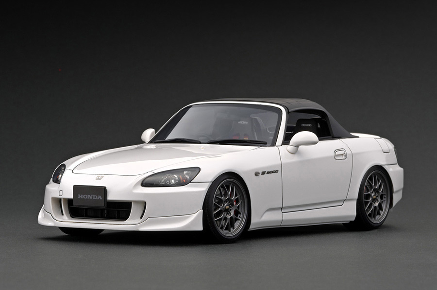 IG2585 1/18 Honda S2000 (AP2) White | LINE UP | [公式] ignition