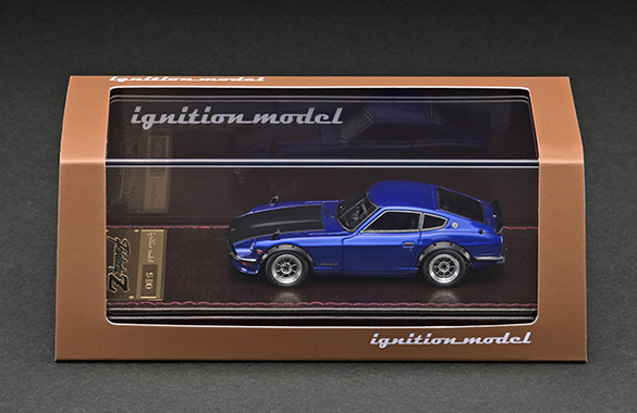 IG2311 1/64 Nissan Fairlady Z (S30) Blue Metallic | LINE UP