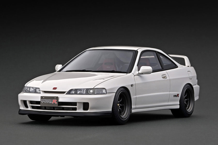 IG3575 1/18 Honda INTEGRA (DC2) TYPE R Pearl White | LINE UP