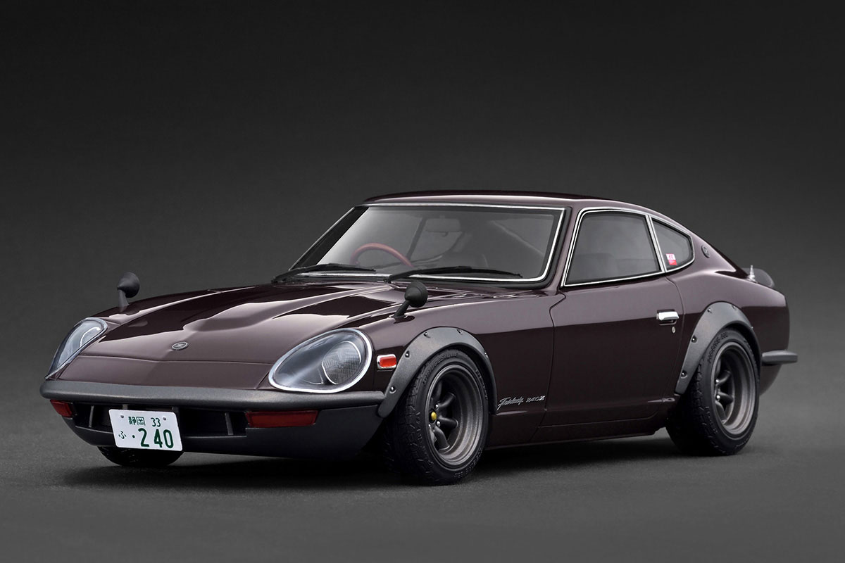 IG3720 1/18 Nissan Fairlady 240ZG (HS30) Maroon | LINE UP | [公式