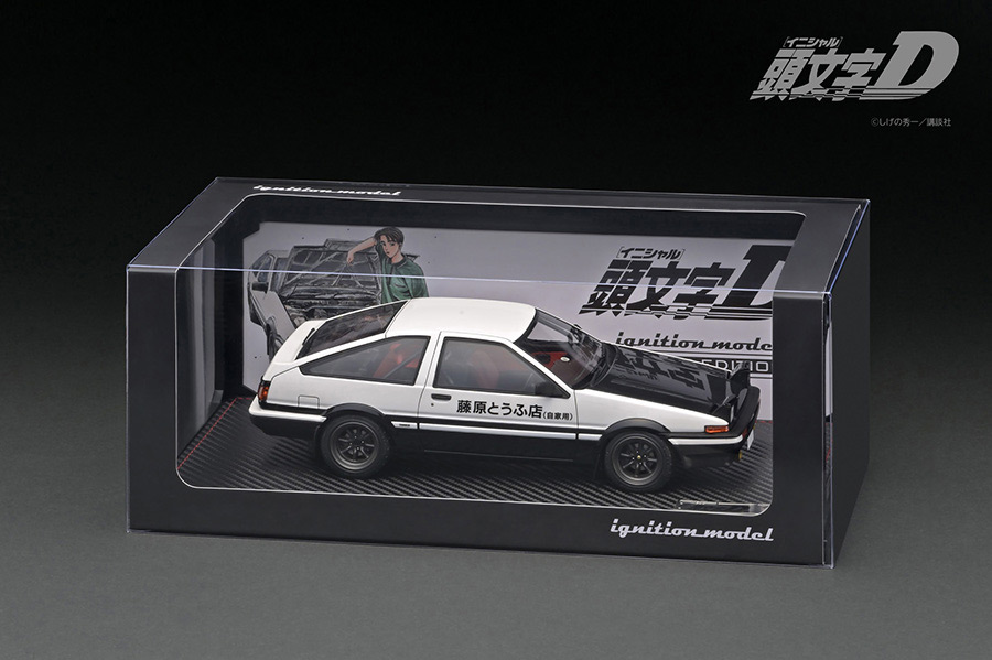 IG3190 1/18 INITIAL D Toyota Sprinter Trueno 3Dr GT Apex (AE86