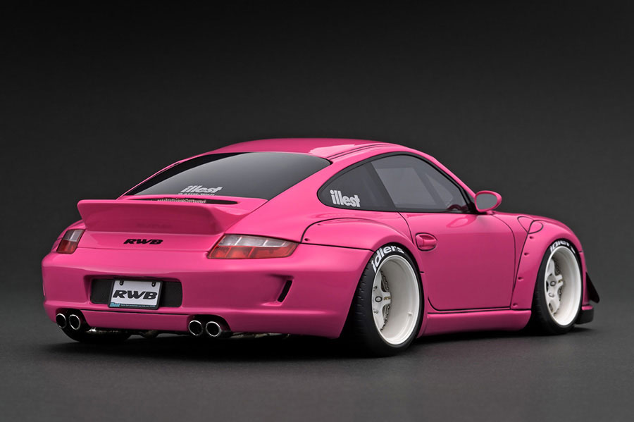 RWB997 ignition model1/18 シルバーオートサロン限定 RWB997 ignition