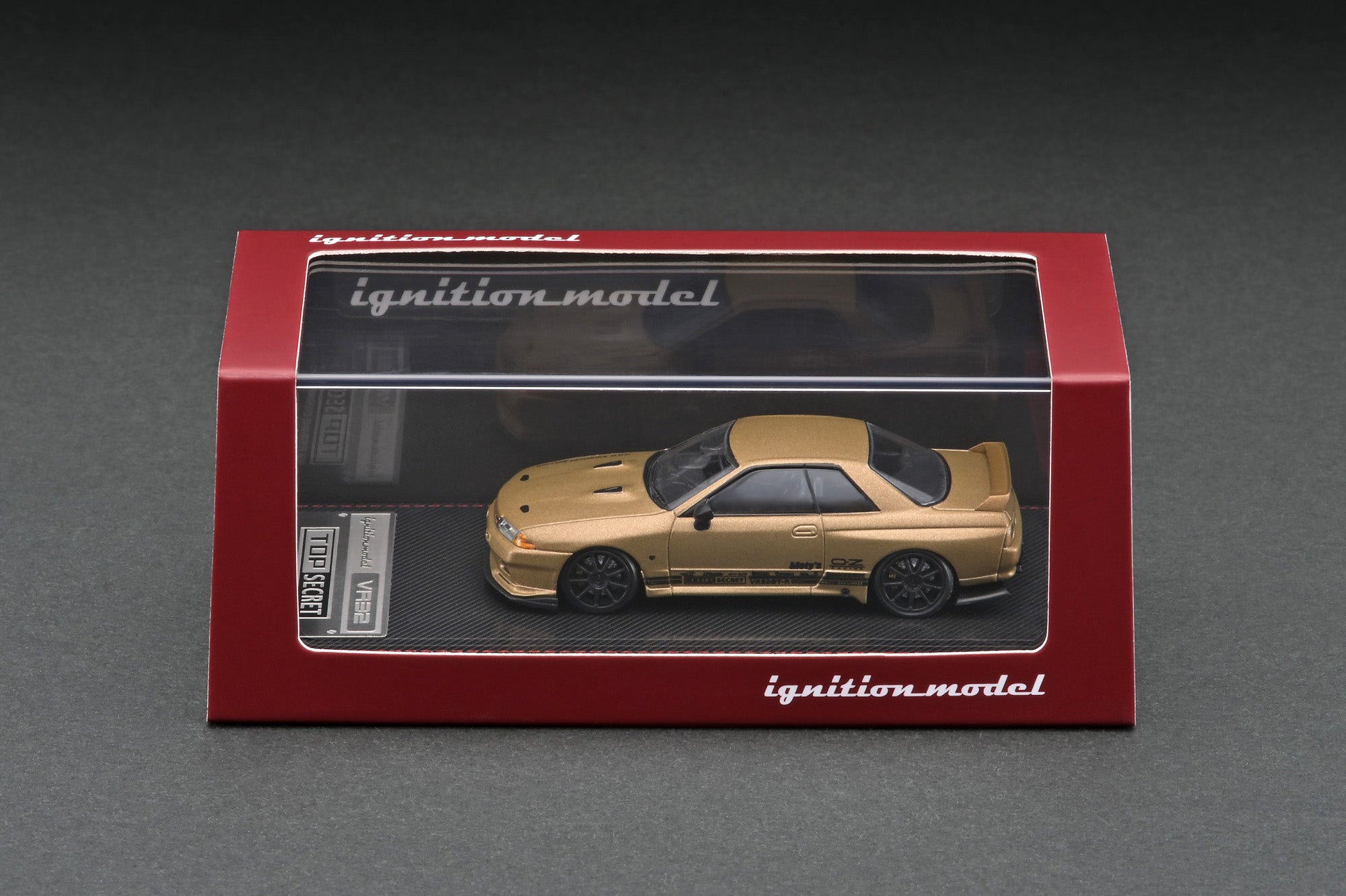 IG2391 TOP SECRET GT-R (VR32) Matte Gold – ignition model