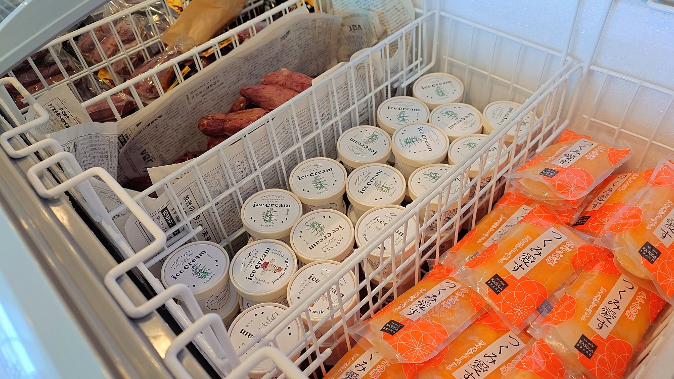 OBS本社で冷凍焼きいも・アイスを販売！【完売御礼】 | 全市町村の