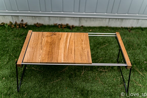 購入レビュー】チーク材とカスタムパーツが魅力のスノーピーク「IGT