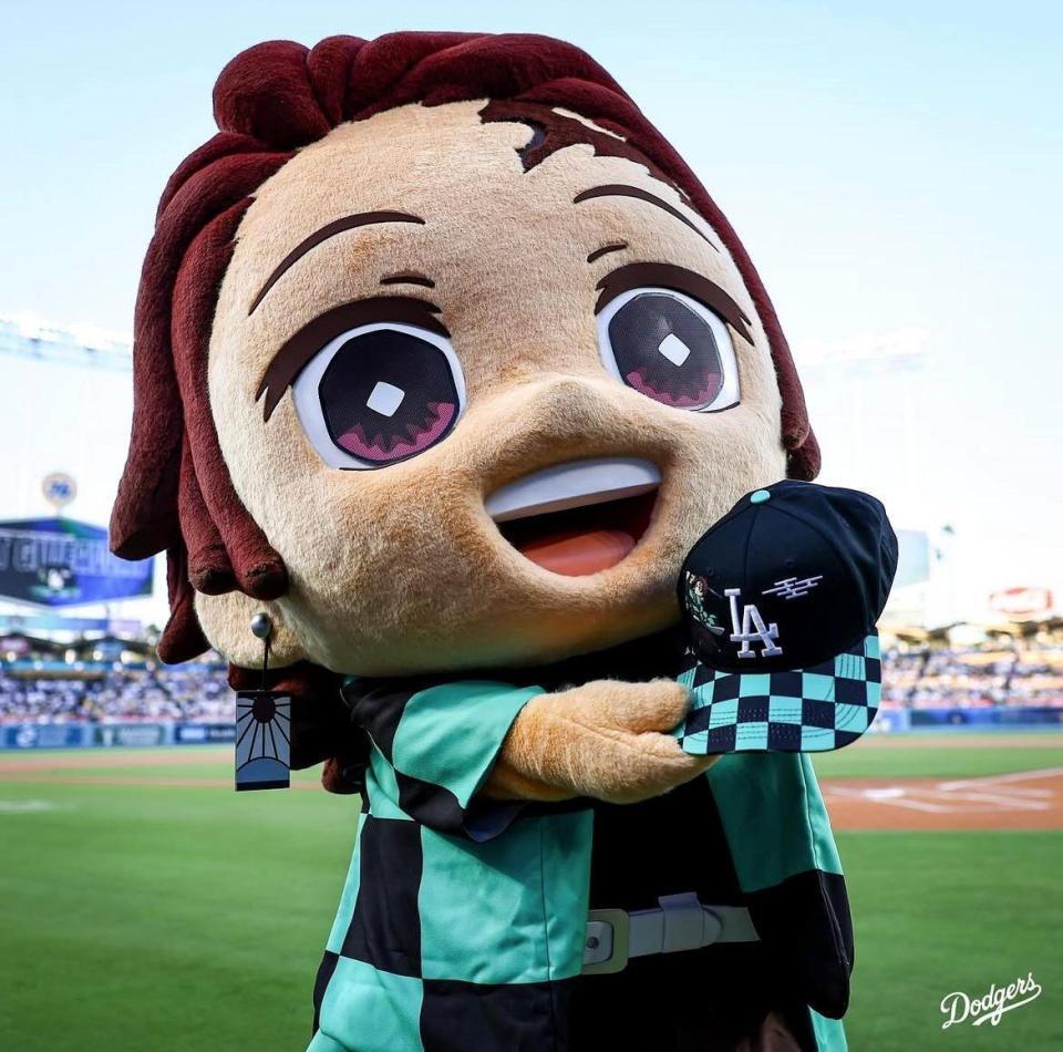 現地限定】鬼滅の刃 ドジャース コラボキャップ damon slayer 現地限定