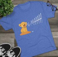 山本由伸 小ライオン Tシャツ インディゴ Mサイズ 山本由伸 絶叫