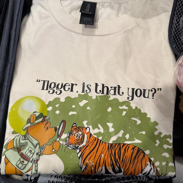Tigger is That You Disney Animal Kingdom T-shirt, Vintage Disney