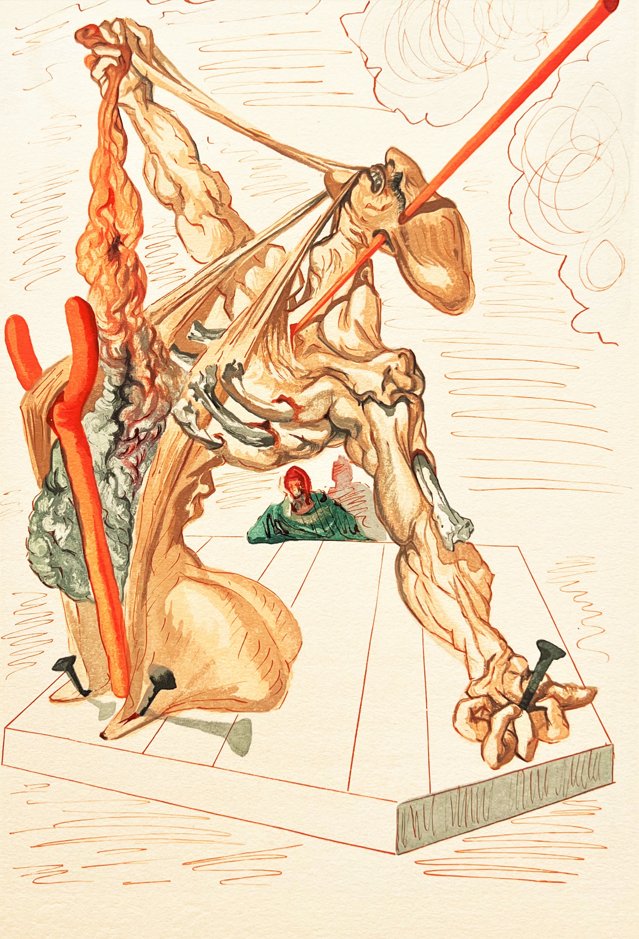 ダリのリトグラフ】「神曲第33歌」【直筆サイン・保証書付き】 Amazon