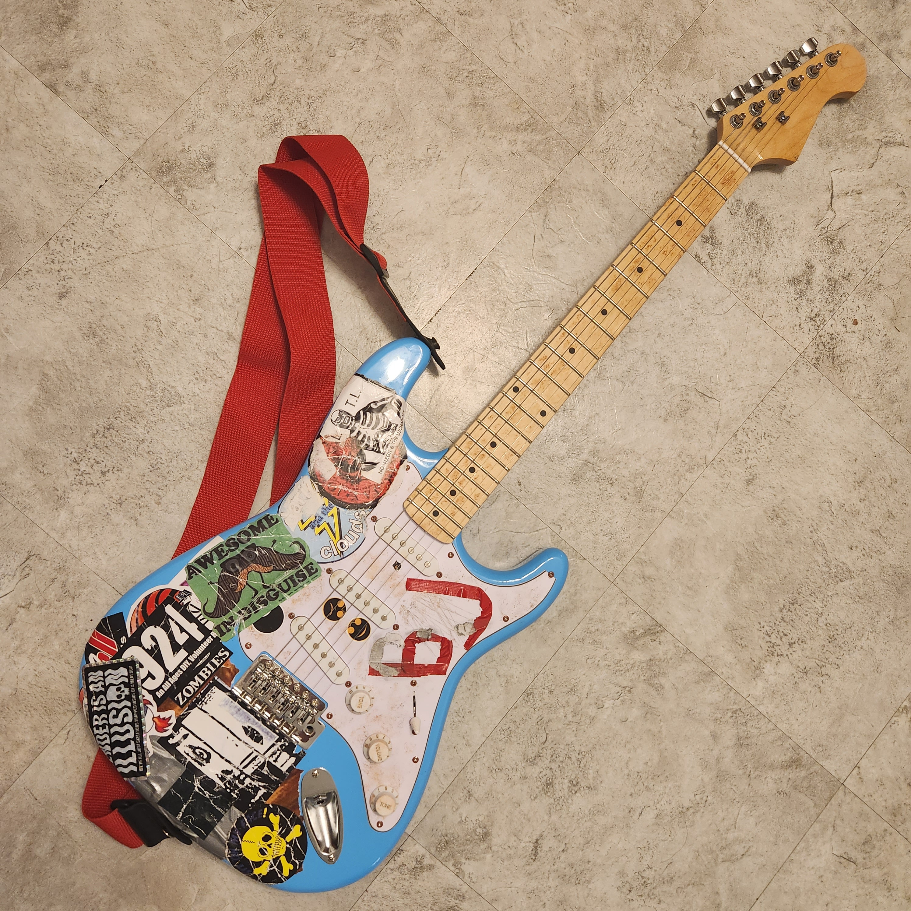 グリーンデイビリー・ジョー・アームストロングBLUE作りました。カバー付き