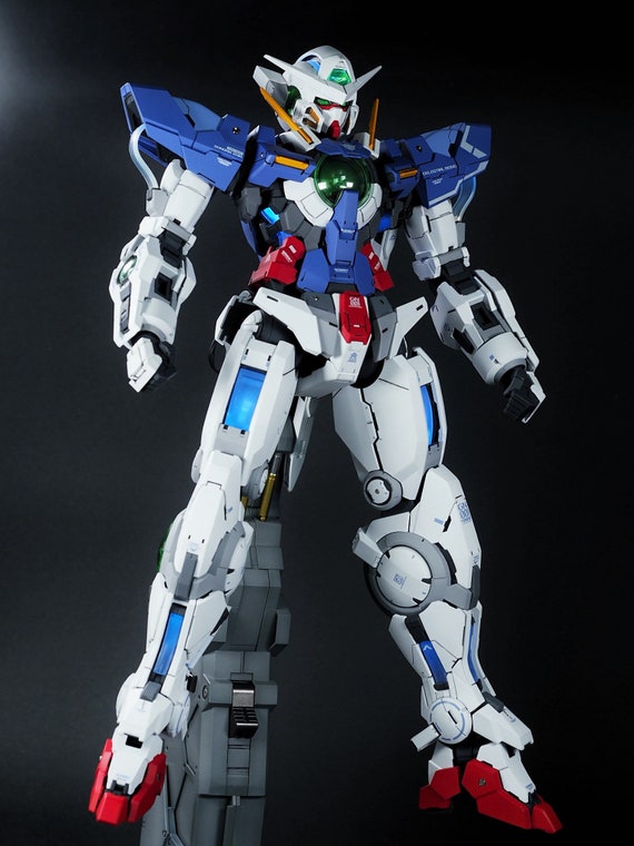 Painted Bandai PG 1/60 GN-001 Gundam Exia With LED Unit - Etsy