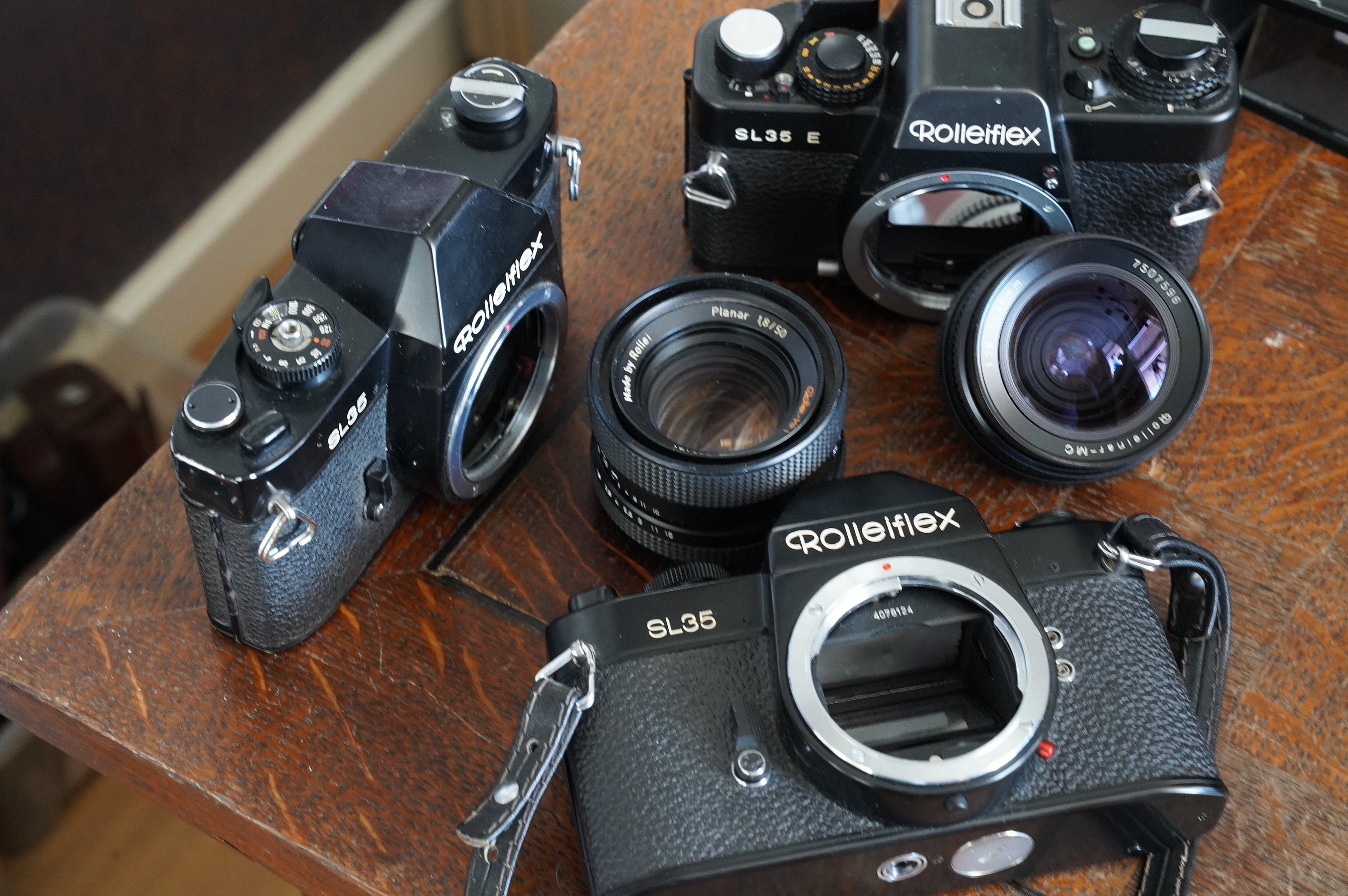 Rollei SL35 E レンズ2本セット ジャンク Rollei SL35 E