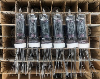 時計用 IN-16 中古ニキシー管 6 個 / テスト済み / 100% 動作 / 1