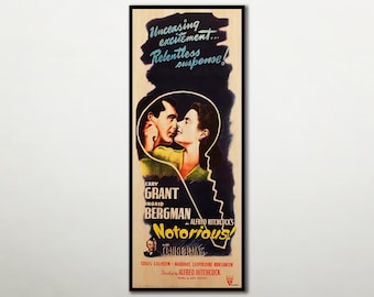 汚名 (1946) ケーリー・グラント イングリッド・バーグマン ヒッチ