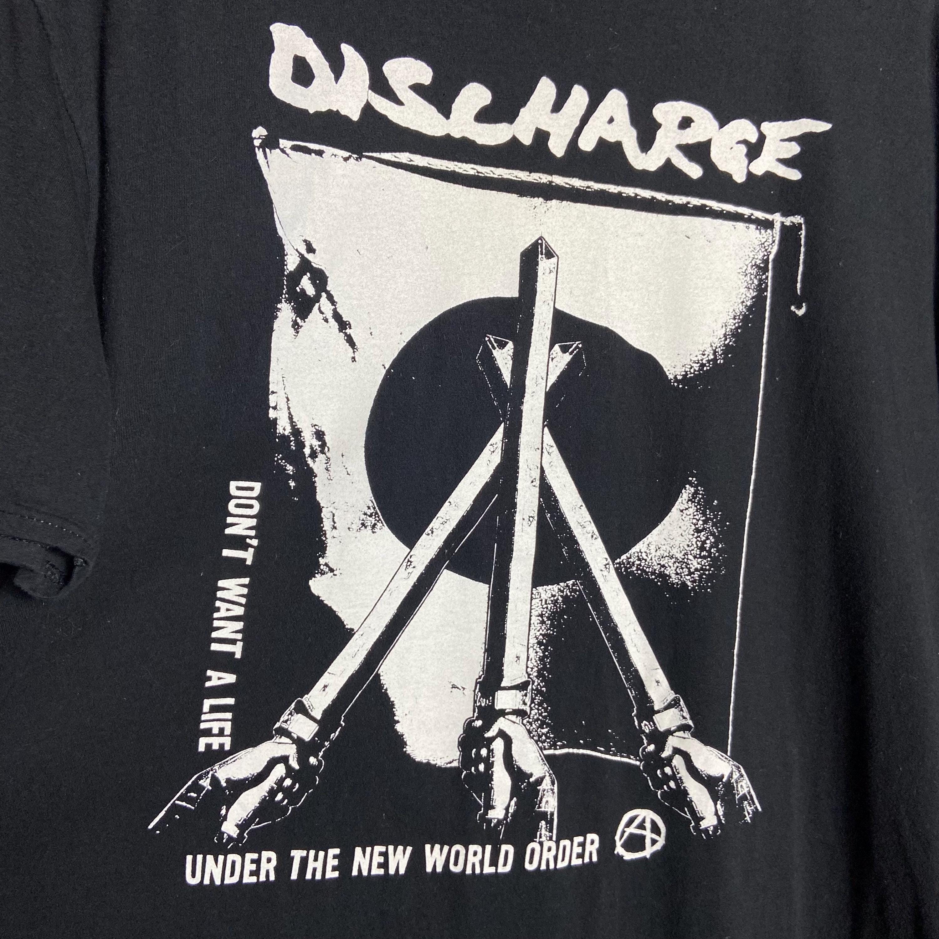 Vintage Y2K Discharge Hardcore Punk Band T-shirt - Etsy