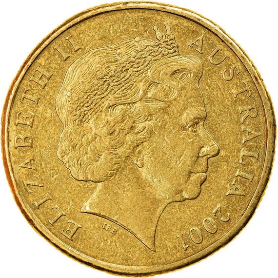 オーストラリア硬貨 1ドル | エリザベス2世 | オーストラリア連邦