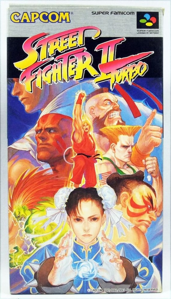 SUPER Street Fighter II ストリートファイター2 ポスター Amazon.com