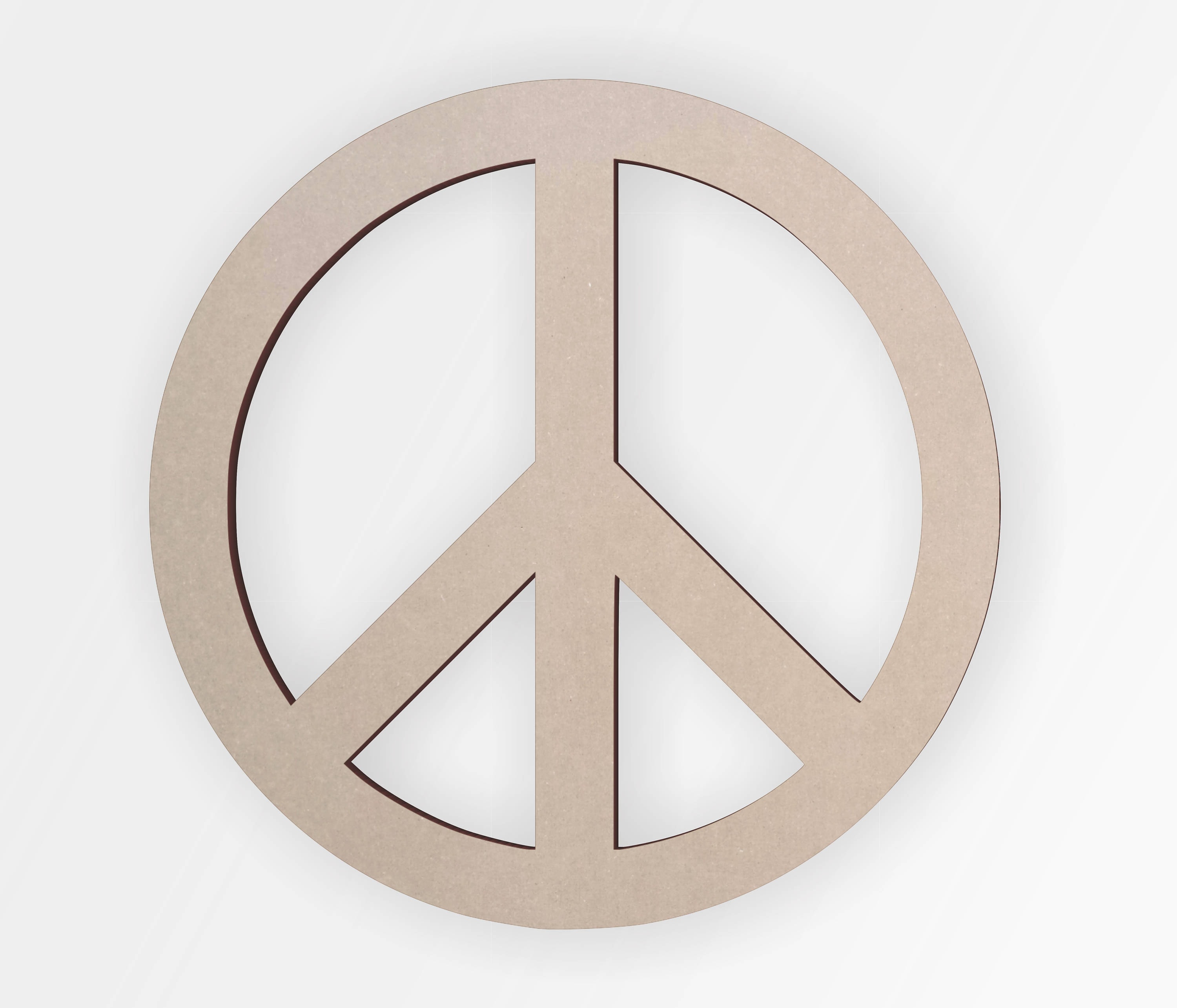 Unfinished Wooden Peace Sign - DIY Wall Art Decor - Etsy