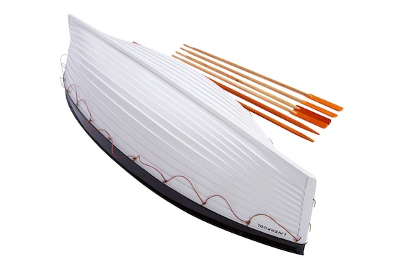 タイタニック号の救命ボートの木製船模型 - タイタニック号の救命