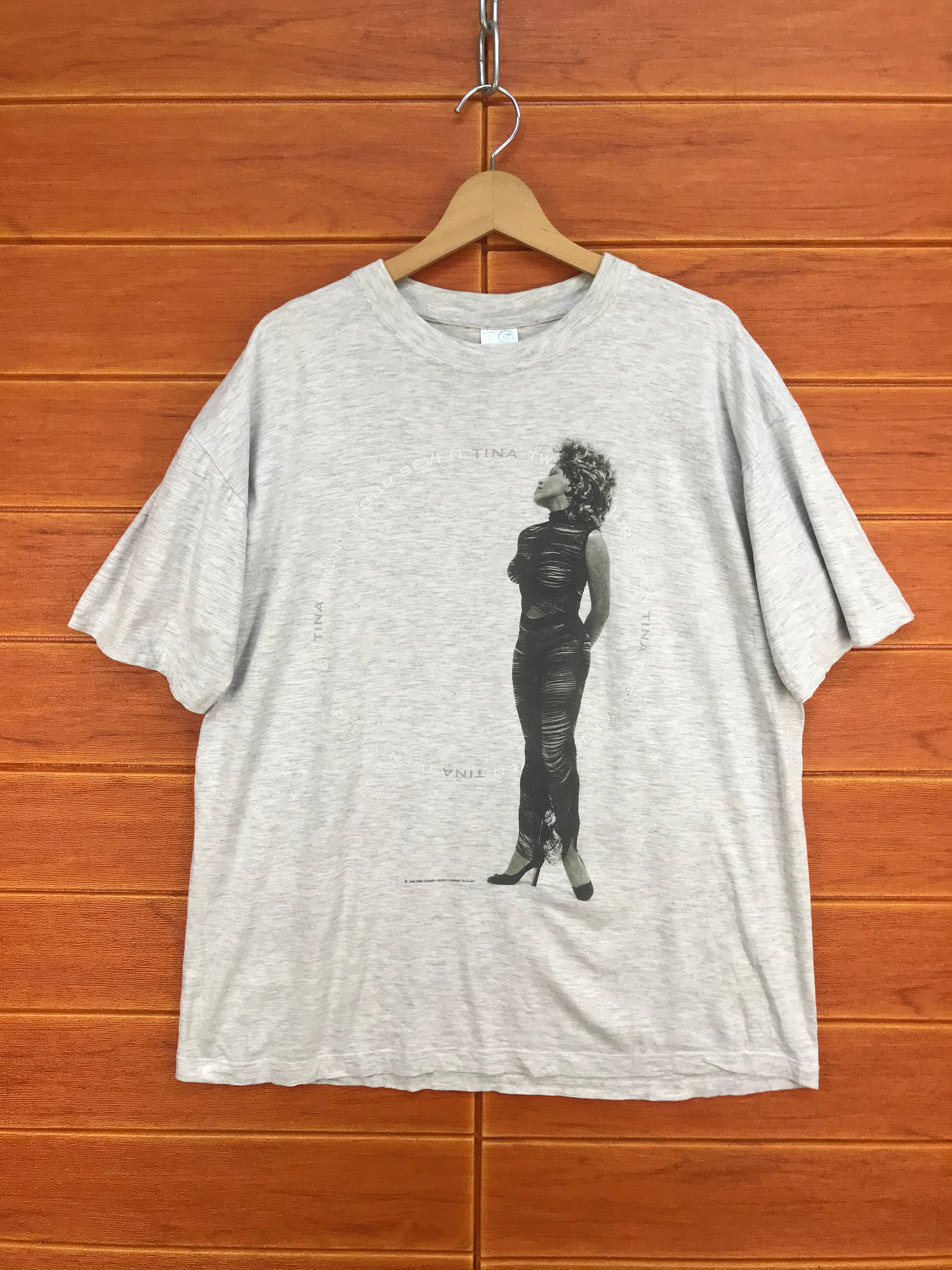 022 Tina Turner ティナターナ 1999年製ヴィンテージ Tシャツ Tina