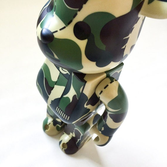 Bearbrick 400% BAPE Play Camo Green – 2003 Medicom Toy - Etsy