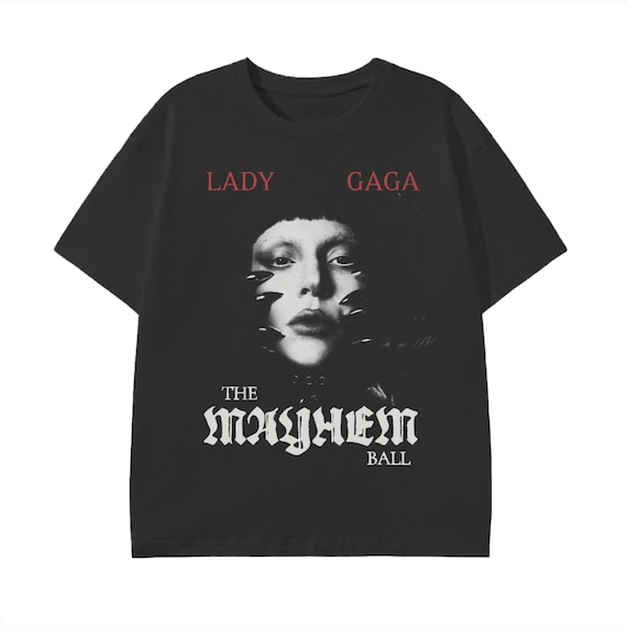 Lady Gaga - the Mayhem Ball Tour Date T-shirt - 180 GSM - Etsy UK