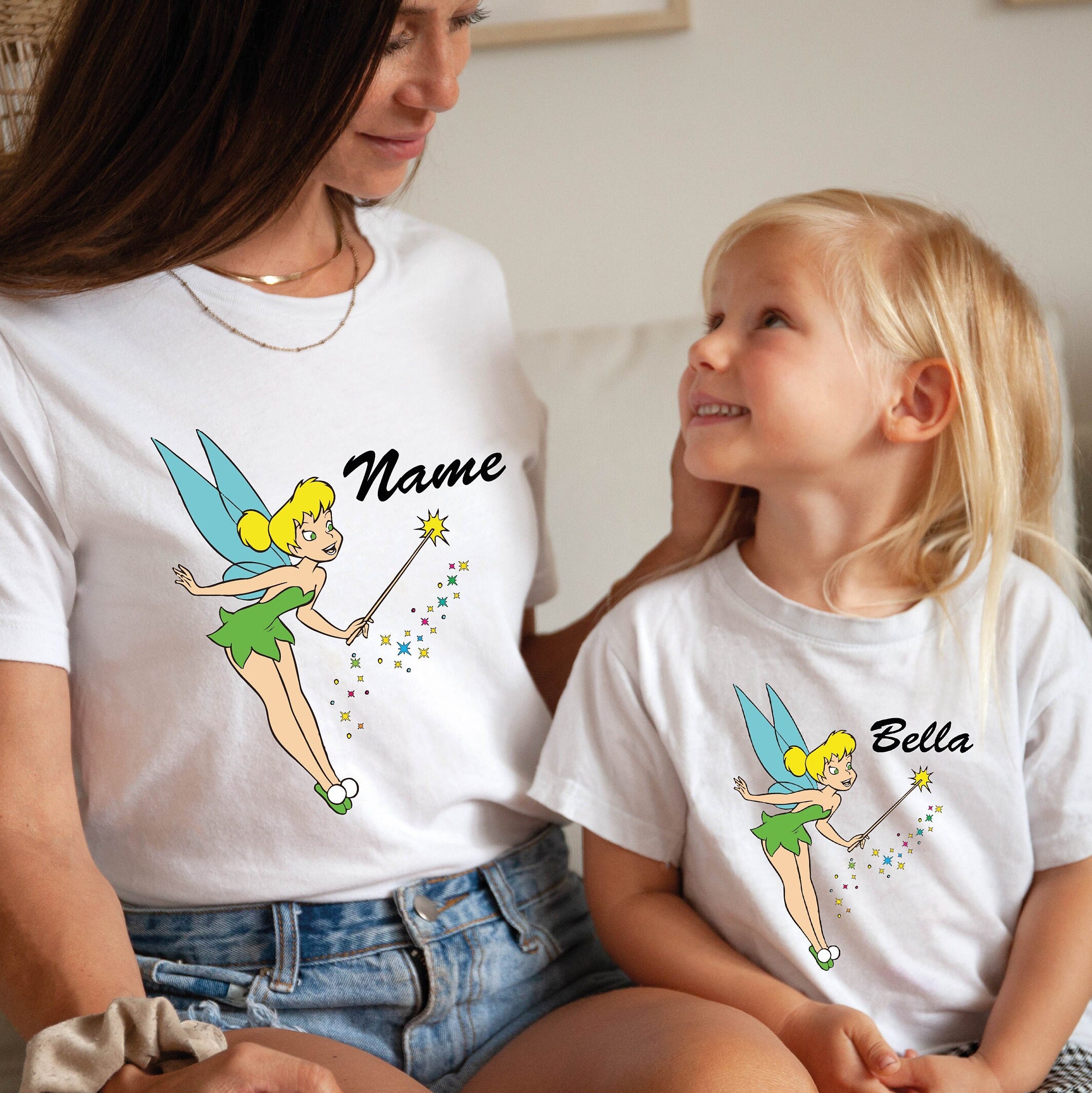 カスタム ティンカーベル シャツ、ディズニー ティンカーベル T シャツ