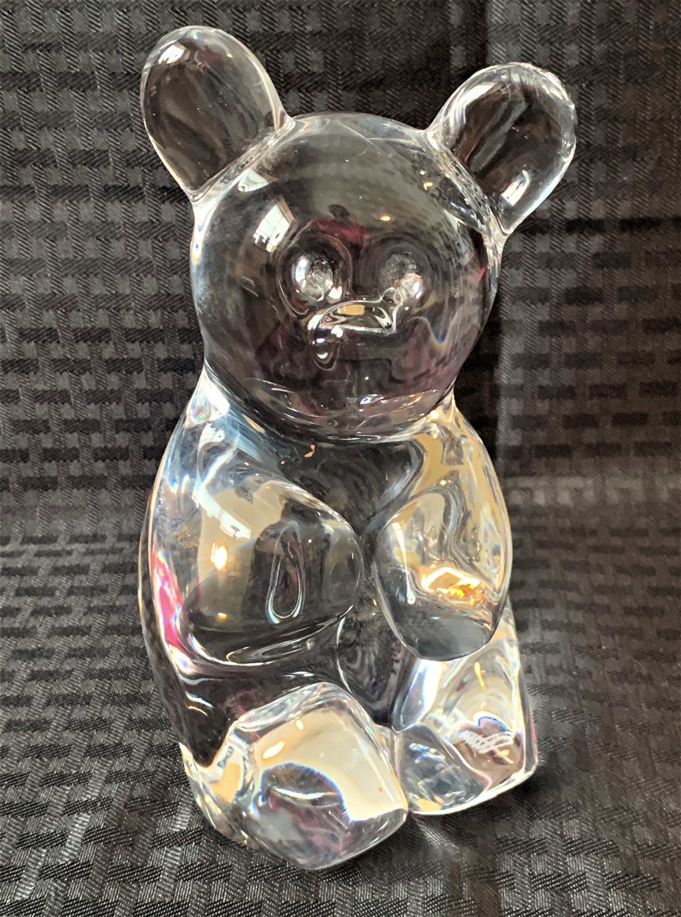 梟ふくろうドームフランスdaum バカラ置物アンティークビンテージ