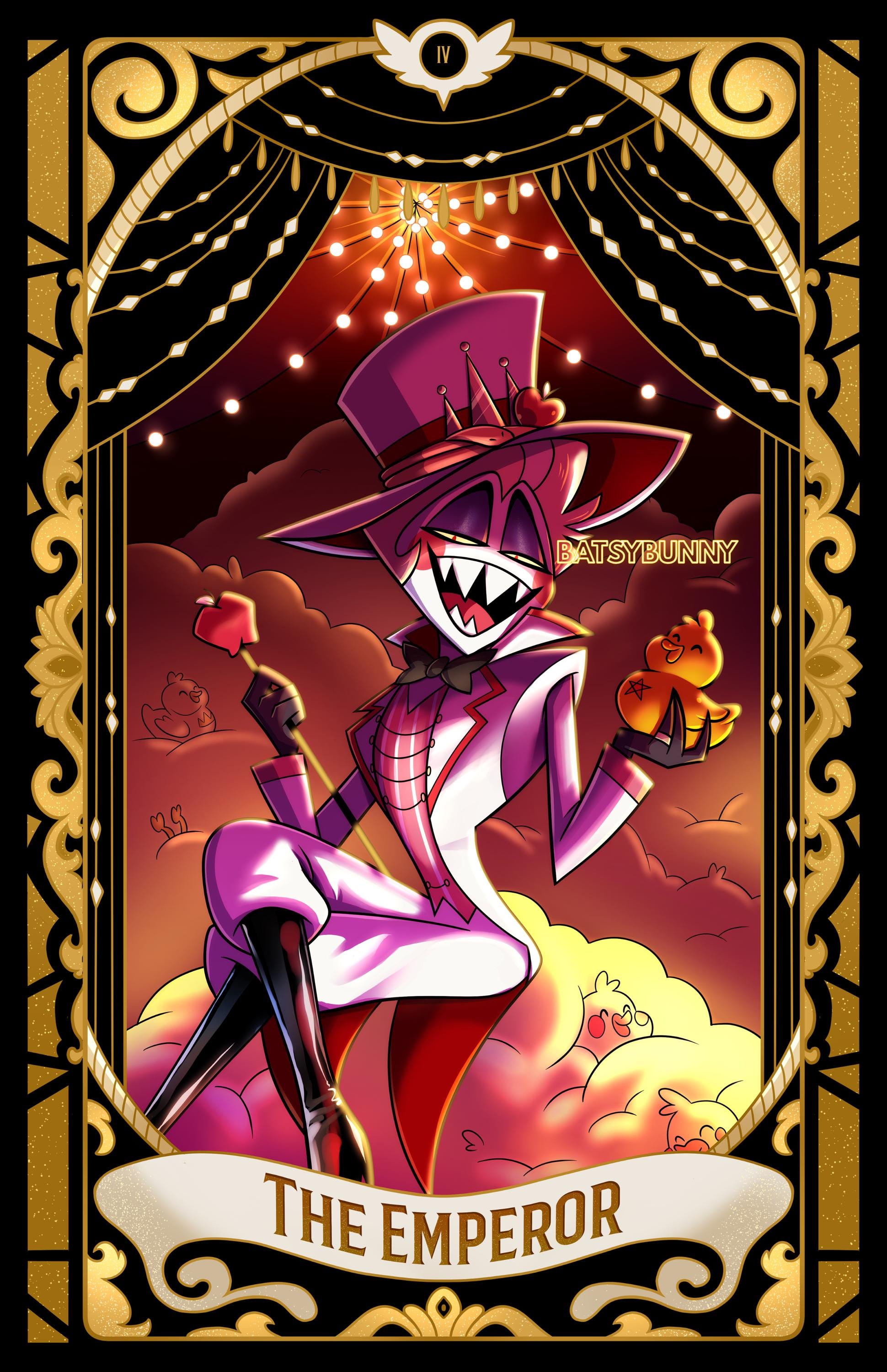 Lucifer hazbin hotel poster - Etsy 日本