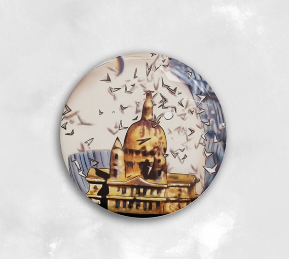 Mary Poppins Movie Inspired Badge Feed the Birds Disney Julie