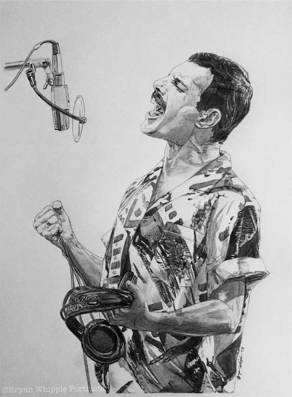 クイーンのフレディ・マーキュリーの限定版直筆サイン入り/番号入り