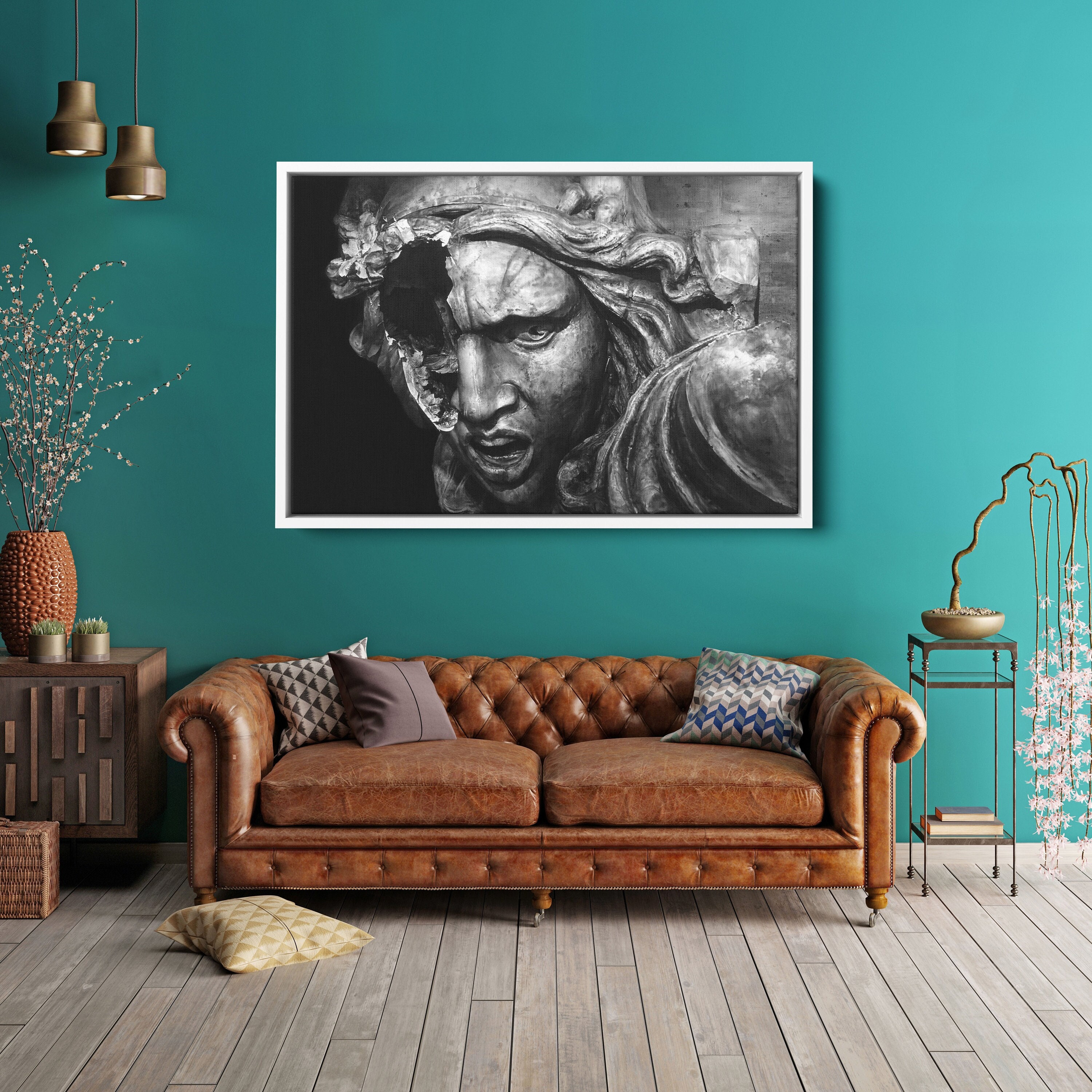 額装済/ntitled 1981/ロバート ロンゴ/インテリア/ポスター/アート