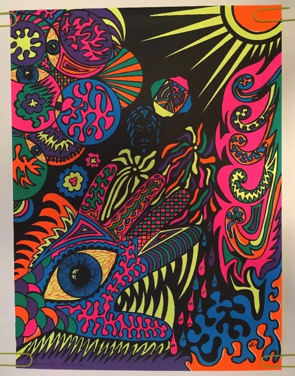 zigzag 70s ヴィンテージ ポスター Amazon.co.jp: 70's ヴィンテージ