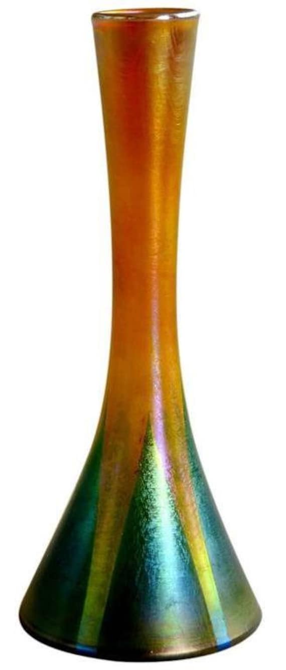 ルイス・コンフォート・ティファニーのファブリルガラス花瓶 - Etsy 日本