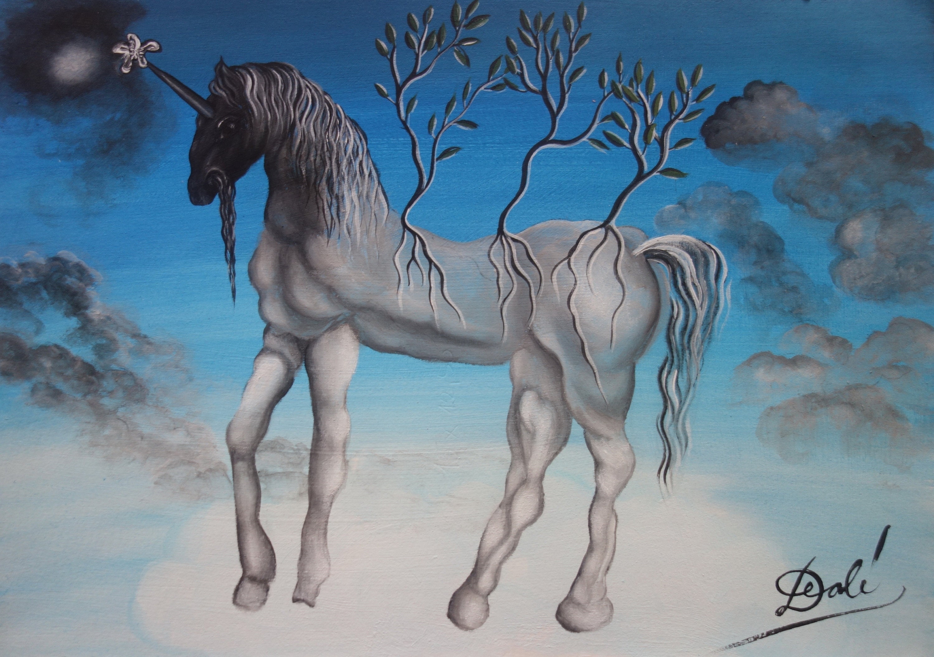 サルバドール・ダリ「シュルレアリスムの騎士（馬へのオマージュ