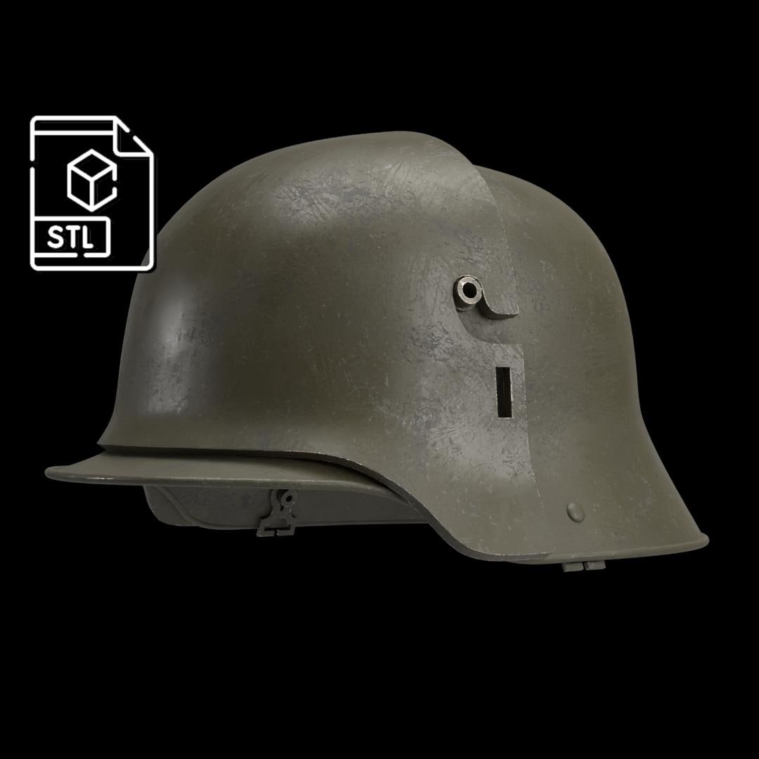 W帝政ドイツ軍/プロイセン王国＊M16迷彩ヘルメット＊シェル66cm