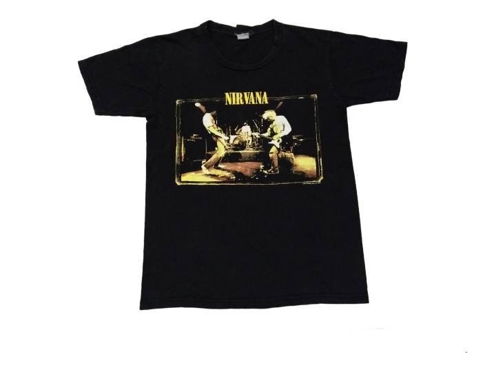 Vintage 90's Nirvana From the Muddy Banks of the Wishkah Black