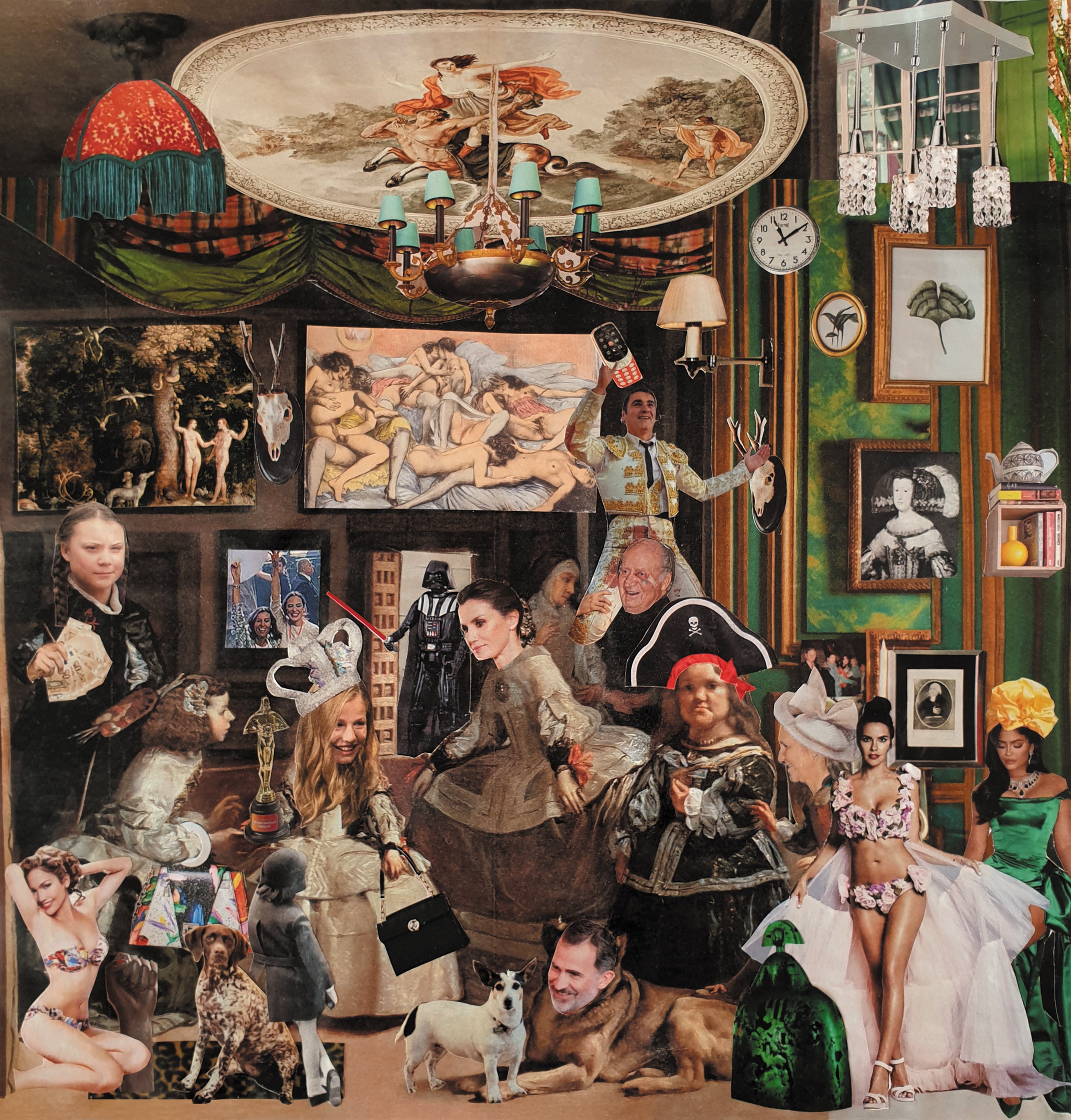 ほかの方発送×Velázquez【Las Meninas】複製画 ほかの方発送×Velázquez